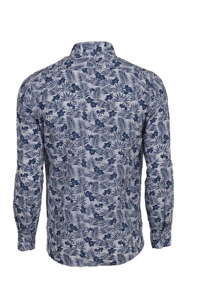 Arma Ανδρικό πουκάμισο Navy Blue Y0gkd1131