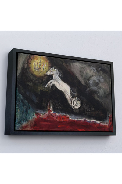 Limitless Ένα Φανταστικό της Αγίας Πετρούπολης με ξύλινο πλαίσιο, Ιβ. του Αλέκο Μπαλές. Σκηνή Τραπέζι-7045