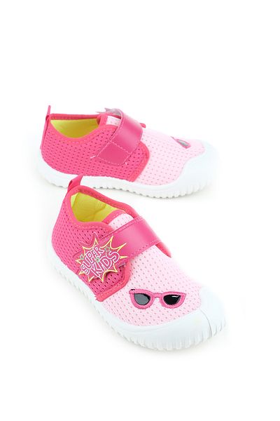 GEZER Summer Linen Girls Adjustable Shoes