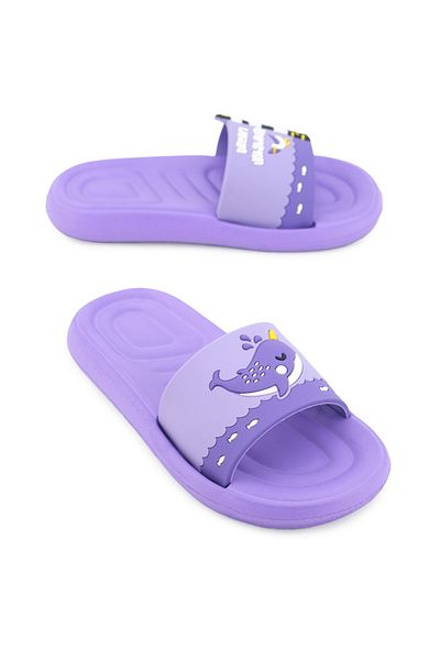 GEZER Papuci Eva pentru fete - Pentru Vară, Baie Acasă, Grădină, Piscina, Plajă