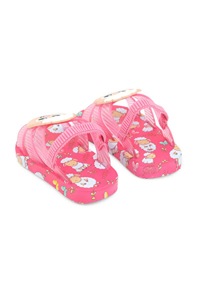 GEZER Summer Baby Girl Elastic Wet Floor Suitable Daily Pool Beach Slippers-Sandals