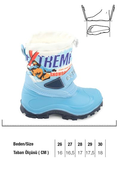 GEZER Αγόρια Χειμώνας - Λούτρινα, Αδιάβροχα Extreme Snow Boots