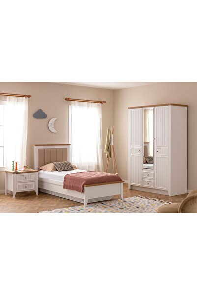Vivense Lora Genç Odası Takımı, 3 Kapaklı