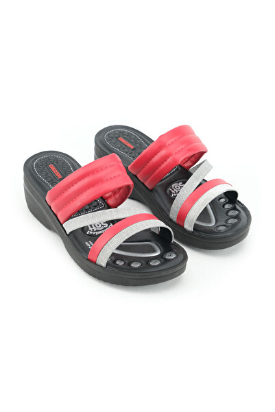 GEZER Summer Women's High Heel Anatomical Comfortable Sole Daily Slippers