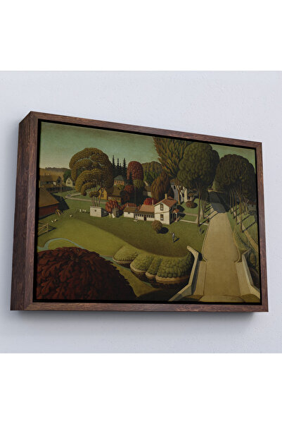 Oxyteez Rama din lemn pentru tabloul "Locul de naștere al lui Herbert Hoover"...