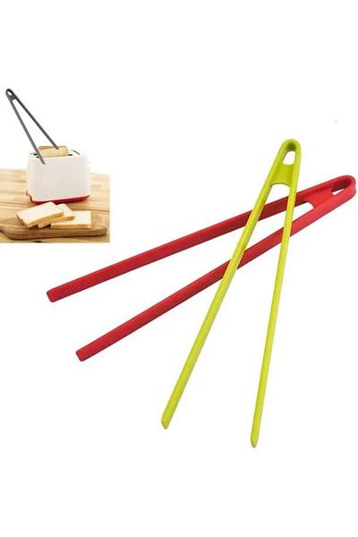 STOREMAX Ntwork Home Silicone Tongs,Silicone Tweezers,Tongs,Silicone Coated Kitchen Tongs,Barbecue,Fry