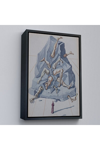 Oxyteez Ξύλινο Πλαίσιο Salvador Dali - Θεϊκή Κωμωνική Ζωγραφική-7401