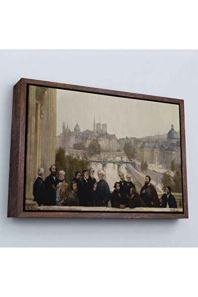 Oxyteez Henri Gervex într-un cadru de lemn - Panoramas de secol Rousseau Tabl...