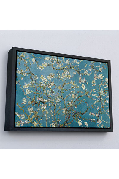 Oxyteez Vincent Van Gogh cu cadru din lemn - Pictură înflorită de migdal-7050