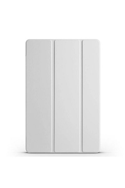 tekno grup Galaxy Tab A9 Plus Compatible Zore Smart Cover 1-1 Case with Stand-Gray