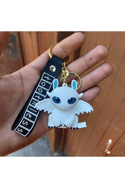 Köstebek Fury of Light - Silicone Keychain How to Train Your Dragon