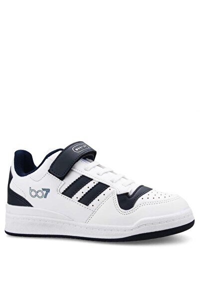 Best Of Bestof Jordan Sneaker Lacivert Beyaz Mevsimlik Unisex Çocuk Spor Ayakkabı