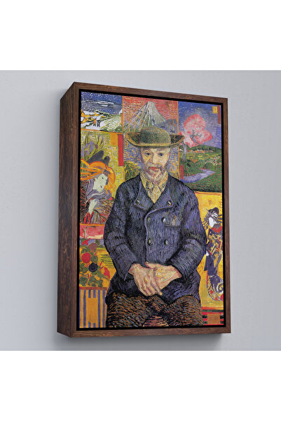 Oxyteez Vincent Van Gogh cu cadru din lemn - Pictură Portretul lui Père Tangu...