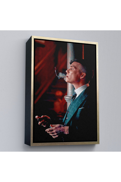 Oxyteez Tablou Thomas Shelby cu cadru din lemn - Tommy Shelby-7843