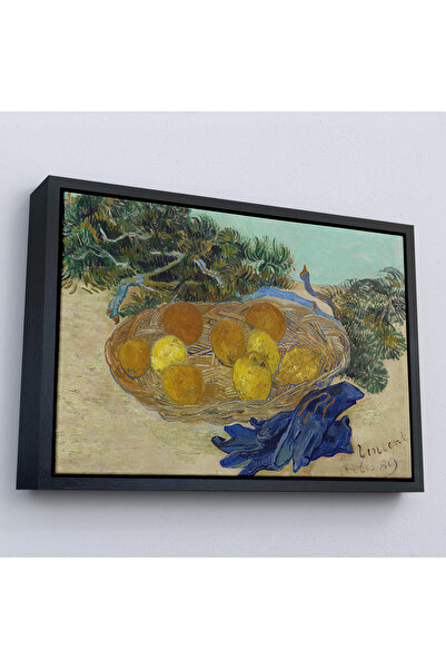 Oxyteez Vincent Van Gogh cu cadru din lemn - Tablou de natură moartă de porto...