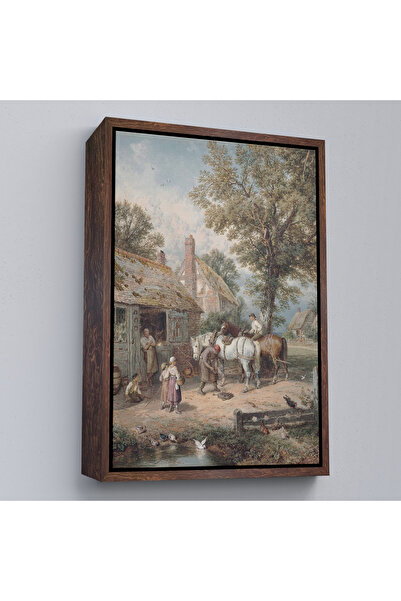 Oxyteez Foster Myles Birket Tablo cu cadru din lemn The Smithy-8032