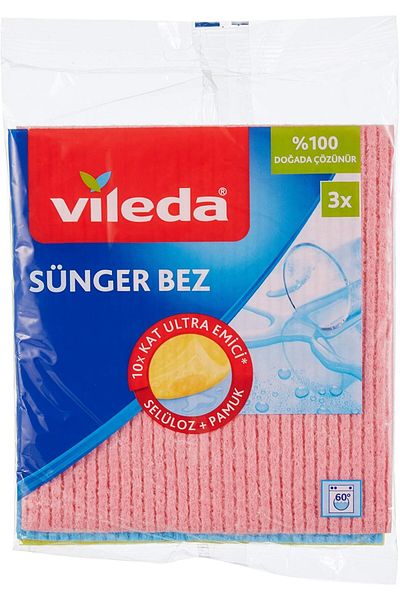 STOREMAX 141161 Sponge Cloth, Extra Durable, Multi-Purpose, 3 Pack Star Buy Bz 1087243