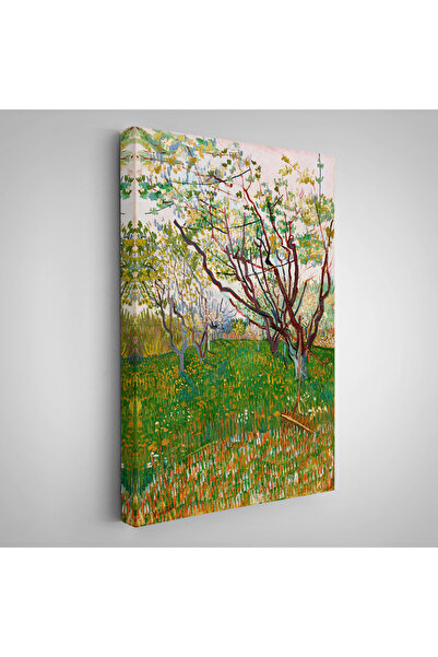 Oxyteez Vincent Van Gogh cu rama din lemn - Pictura cu flori de fructe-7450