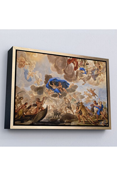 Oxyteez Tablou cu vedere panoramică de tavan din Florența, Italia Palazzo Med...