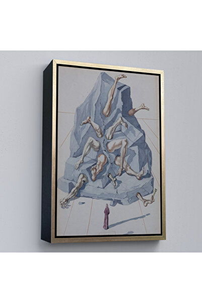 Oxyteez Ξύλινο Πλαίσιο Salvador Dali - Θεϊκή Κωμωνική Ζωγραφική-7401