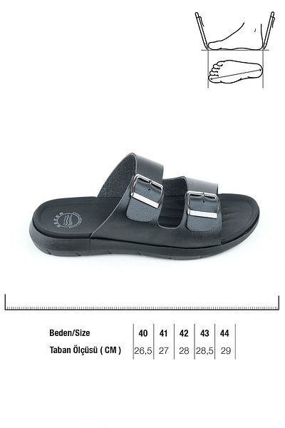 GEZER Ανδρικές παντόφλες Summer Fuspetli Sole με δύο αγκράφες