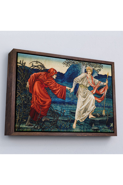 Oxyteez Tabloul cu Rama din Lemn John Henry Dearl Iubesc să Ghidez Calea-7031