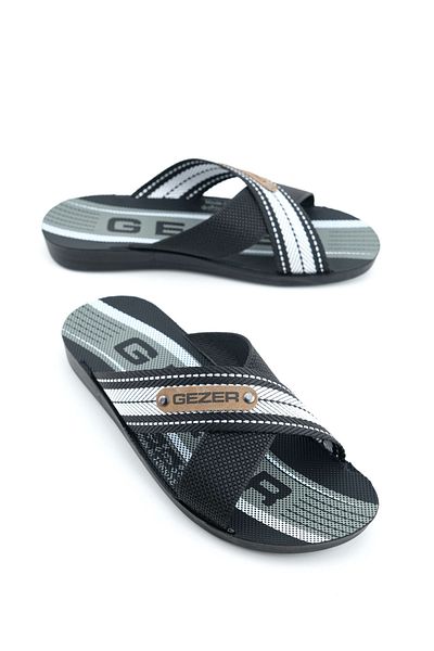 GEZER Summer Star Pu Casual Παντόφλες για Ανδρικό Σπίτι Κήπο