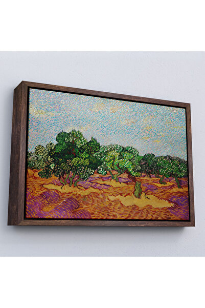 Oxyteez Vincent Willem Van Gogh cu cadru din lemn - Pictură de olive - Olive ...