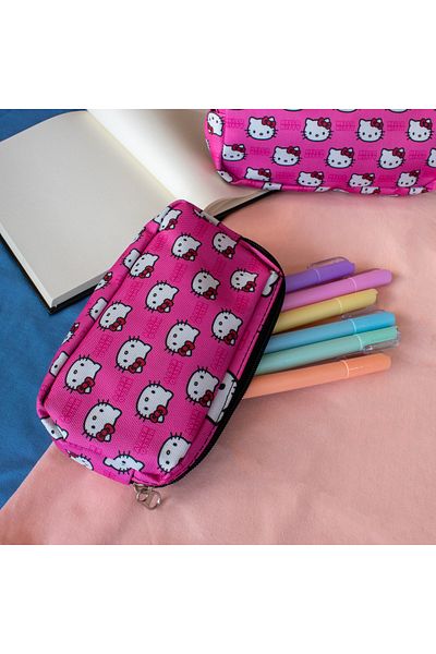 Köstebek Pink Hello Kitty Basic Collage Pen Holder