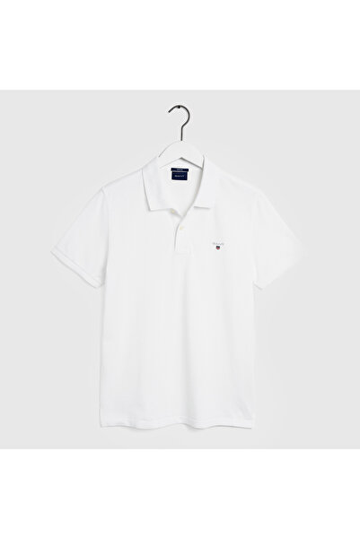 Gant Erkek Beyaz Regular Fit Polo