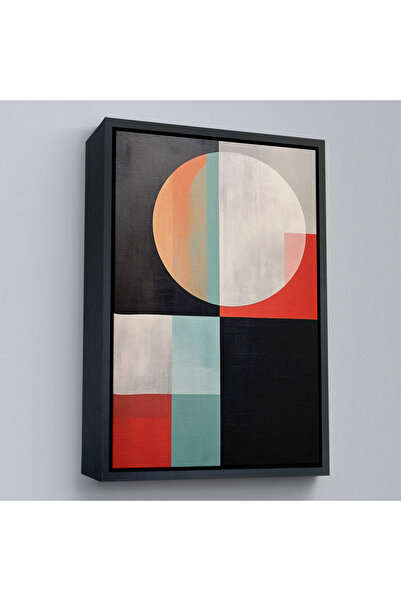Oxyteez Pictură abstractă cu cadru din lemn-7530