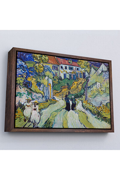 Oxyteez Vincent Willem Van Gogh cu cadru din lemn - Pictură pe scară din Auve...