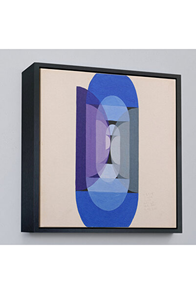 N NOXXO Rama din lemn Blue Grey Violet Wheel Table-8315