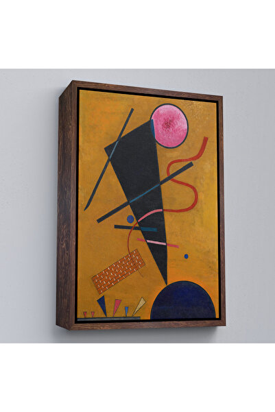 Oxyteez Vasily Kandinsky Beruhrung Diagrama de contact cu rama din lemn-7487