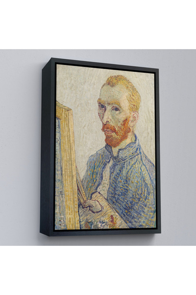 Oxyteez Vincent Van Gogh cu cadru din lemn - Pictură autoportret-7457