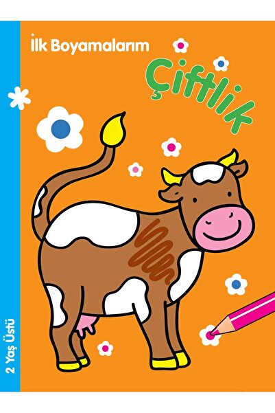 Parıltı Yayınları İlk Boyamalarım - Çiftlik