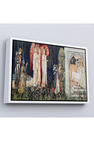 Oxyteez Ζωγραφική William Morris Holy Grail με ξύλινο πλαίσιο-7033