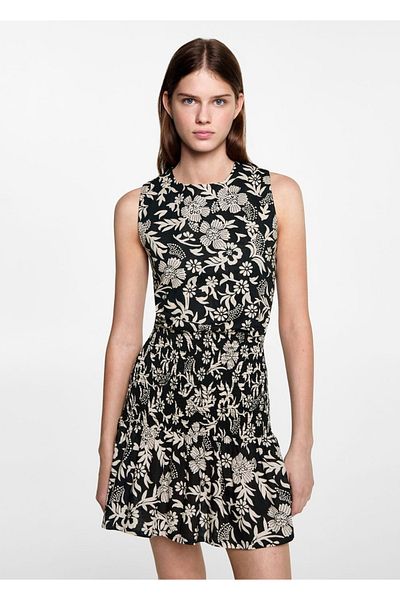 Mango Teen Rochie Neagra Pentru Copii