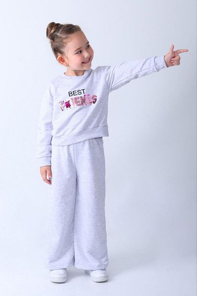KOKOŞ BEBEK Set de costum cu detalii de broderie Best Friends