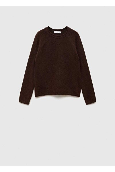 MANGO Woman İnce triko yün karışımlı kazak