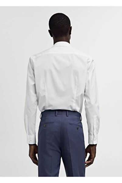 MANGO Man Slim Fit Pamuklu Poplin Gömlek