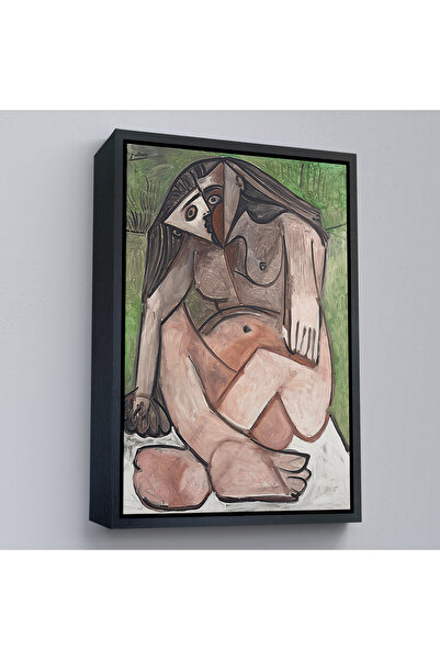 Limitless Pablo Picasso cu cadru din lemn - Nu Accroupi Table-7363