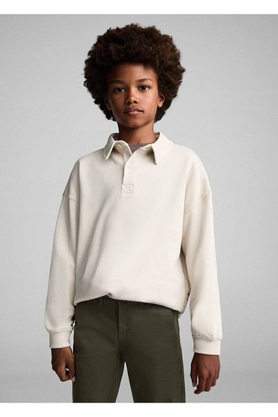 MANGO Kids Cotton chino pants