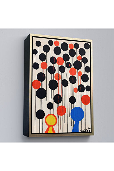 Oxyteez Tabloul Alexander Calder cu cadru din lemn - Envol-7291