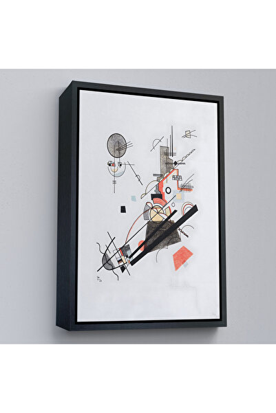 Oxyteez Vasily Kandinsky cu cadru din lemn - Pictură Happy Ascension-7492