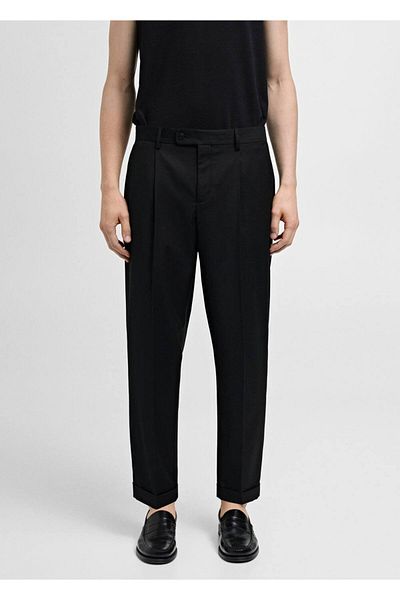 MANGO Man Suit Trousers with Regular Cut