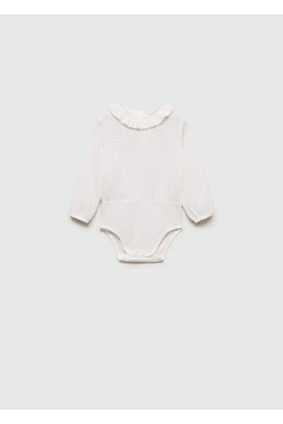 MANGO Baby Bambu Pamuklu Body