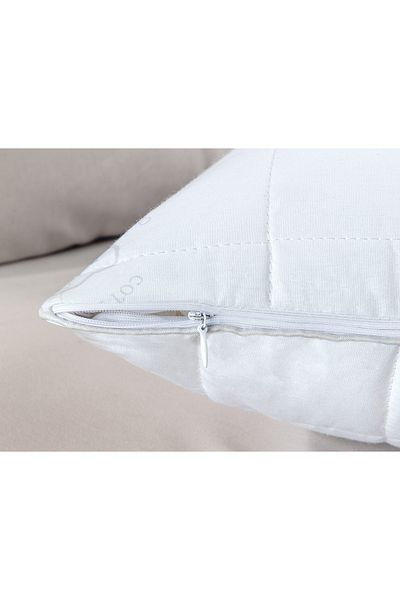 Madame Coco Blanch Cotton Pillow