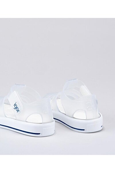 IGOR Size 19-30 Boy's White Color Igor Star Sandals