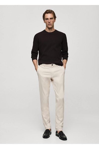 MANGO Man Slim Fit nohavice Serj Chino